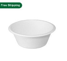 5 Oz Compostable Bowls, 1000 per case
