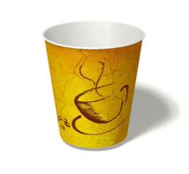 8 oz. Tea/Coffee Print Paper Hot Cup