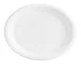 9" Round Plate | Compostable Sugarcane | 500 per case