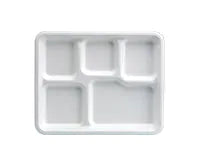 5 Compartment Lunch Trays, 100 per pack